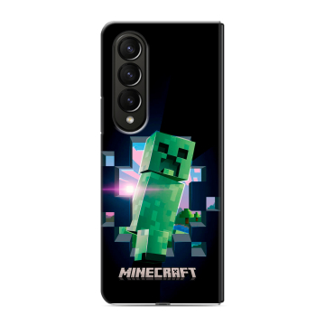 Пластиковый чехол на Samsung Galaxy Z Fold 4 с принтом Майнкрафт Minecraft Пластиковый чехол на Samsung Galaxy Z Fold 4 с принтом Майнкрафт Minecraft