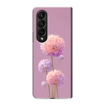 Пластиковый чехол на Samsung Galaxy Z Fold 4 с принтом Цветы Пластиковый чехол на Samsung Galaxy Z Fold 4 с принтом Цветы