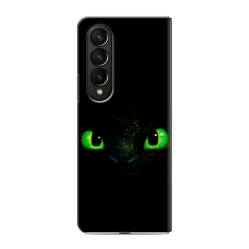 Пластиковый чехол на Samsung Galaxy Z Fold 4 с принтом Как приручить дракона Пластиковый чехол на Samsung Galaxy Z Fold 4 с принтом Как приручить дракона