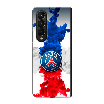 Пластиковый чехол на Samsung Galaxy Z Fold 4 с принтом PSG ПСЖ Пластиковый чехол на Samsung Galaxy Z Fold 4 с принтом PSG ПСЖ
