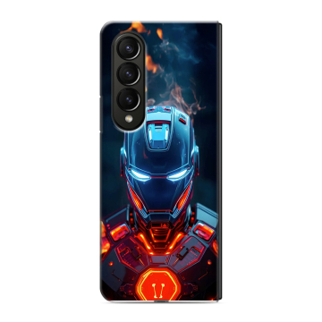 Пластиковый чехол на Samsung Galaxy Z Fold 4 с принтом IronMan Железный человек Пластиковый чехол на Samsung Galaxy Z Fold 4 с принтом IronMan Железный человек