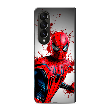 Пластиковый чехол на Samsung Galaxy Z Fold 4 с принтом Spiderman Человек паук Пластиковый чехол на Samsung Galaxy Z Fold 4 с принтом Spiderman Человек паук