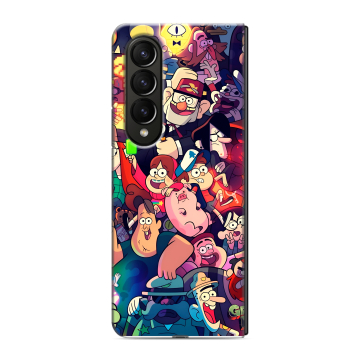 Пластиковый чехол на Samsung Galaxy Z Fold 4 с принтом Gravity Falls Гравити Фолз Пластиковый чехол на Samsung Galaxy Z Fold 4 с принтом Gravity Falls Гравити Фолз
