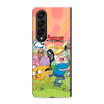 Пластиковый чехол на Samsung Galaxy Z Fold 4 с принтом Adventure time Время приключений Пластиковый чехол на Samsung Galaxy Z Fold 4 с принтом Adventure time Время приключений
