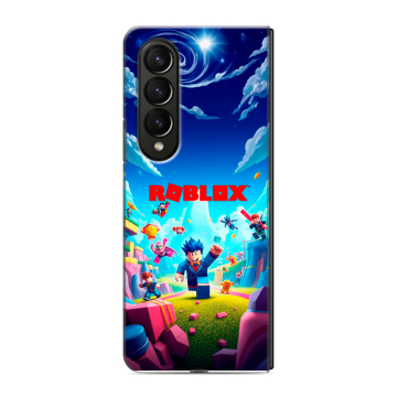 Пластиковый чехол на Samsung Galaxy Z Fold 4 с принтом Roblox Роблокс Пластиковый чехол на Samsung Galaxy Z Fold 4 с принтом Roblox Роблокс