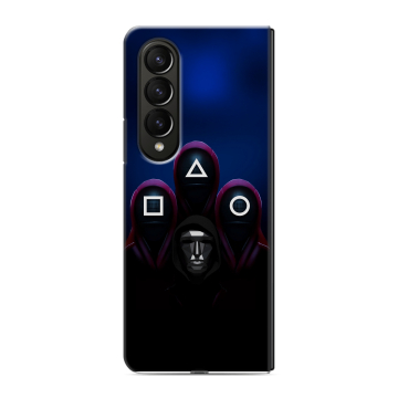 Пластиковый чехол на Samsung Galaxy Z Fold 4 с принтом Игра Кальмара Пластиковый чехол на Samsung Galaxy Z Fold 4 с принтом Игра Кальмара