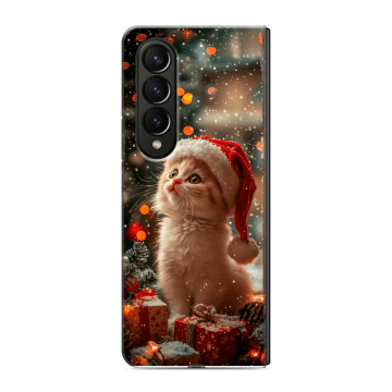 Пластиковый чехол на Samsung Galaxy Z Fold 4 с принтом Новый год Пластиковый чехол на Samsung Galaxy Z Fold 4 с принтом Новый год