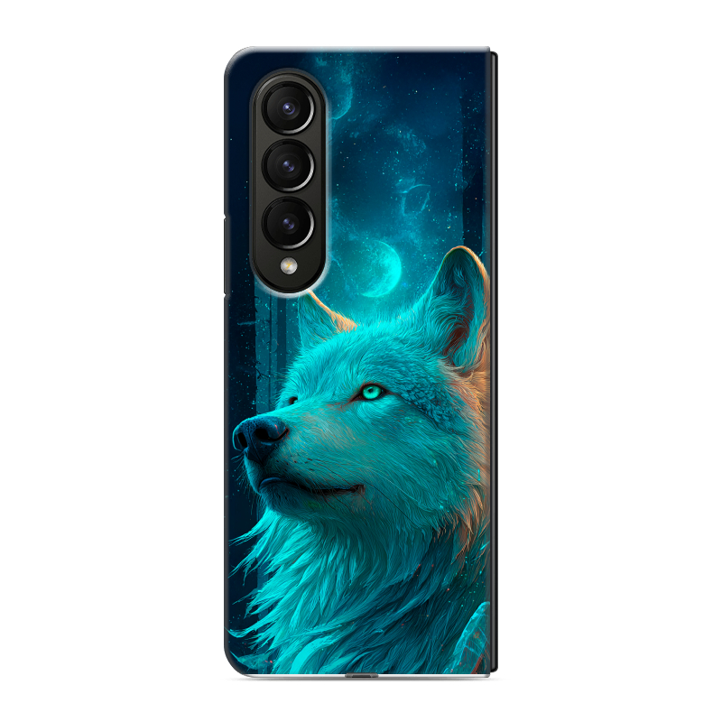 Пластиковый чехол на Samsung Galaxy Z Fold 4 с принтом бабочки саккура Пластиковый чехол на Samsung Galaxy Z Fold 4 с принтом бабочки саккура