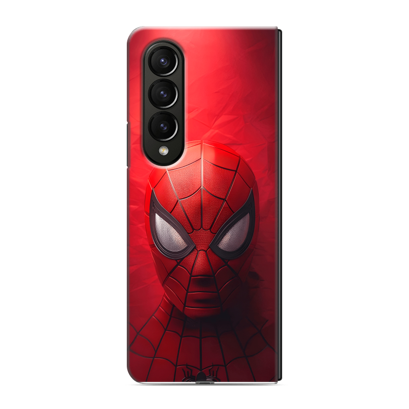Пластиковый чехол на Samsung Galaxy Z Fold 4 с принтом Spiderman Человек паук Пластиковый чехол на Samsung Galaxy Z Fold 4 с принтом Spiderman Человек паук