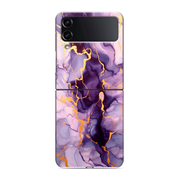 Пластиковый чехол на Samsung Galaxy Z Flip 4 с принтом Мрамор Пластиковый чехол на Samsung Galaxy Z Flip 4 с принтом Мрамор