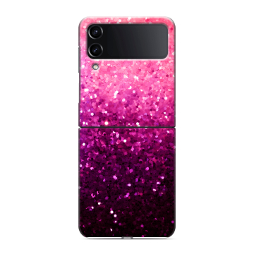 Пластиковый чехол на Samsung Galaxy Z Flip 4 с принтом Блестки Пластиковый чехол на Samsung Galaxy Z Flip 4 с принтом Блестки
