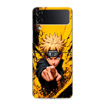 Пластиковый чехол на Samsung Galaxy Z Flip 4 с принтом Naruto Наруто Пластиковый чехол на Samsung Galaxy Z Flip 4 с принтом Naruto Наруто
