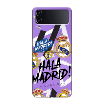 Пластиковый чехол на Samsung Galaxy Z Flip 4 с принтом Real Madrid Реал Мадрид Пластиковый чехол на Samsung Galaxy Z Flip 4 с принтом Real Madrid Реал Мадрид