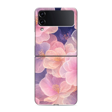 Пластиковый чехол на Samsung Galaxy Z Flip 4 с принтом женский