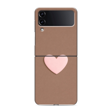 Пластиковый чехол на Samsung Galaxy Z Flip 4 с принтом женский