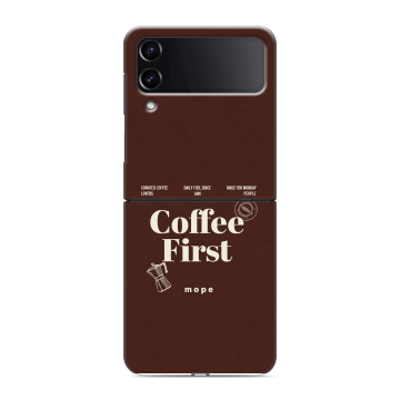 Пластиковый чехол на Samsung Galaxy Z Flip 4 с принтом женский