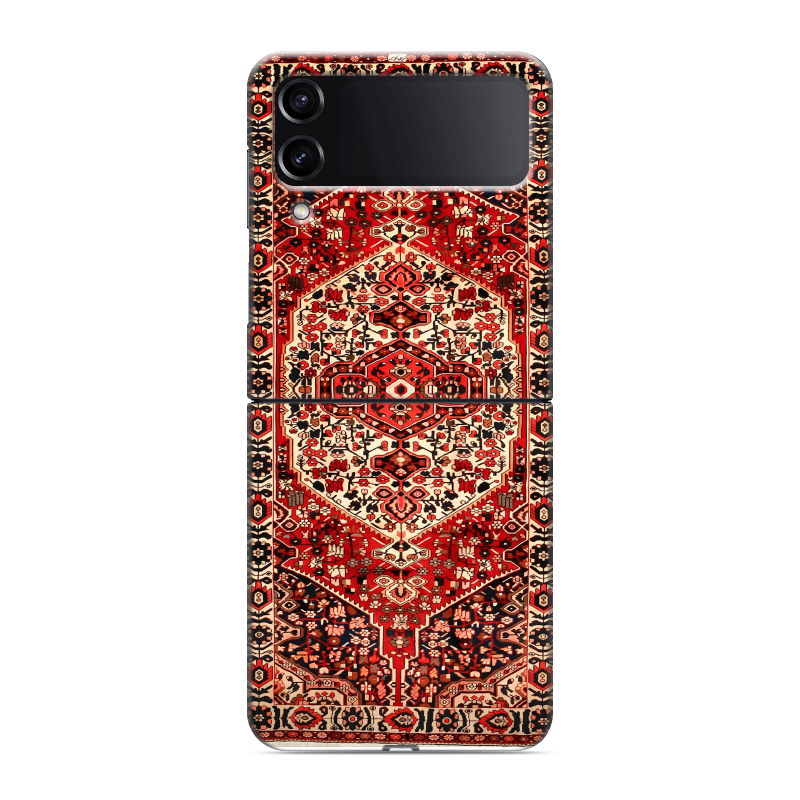 Пластиковый чехол на Samsung Galaxy Z Flip 4 с принтом Ковер Пластиковый чехол на Samsung Galaxy Z Flip 4 с принтом Ковер