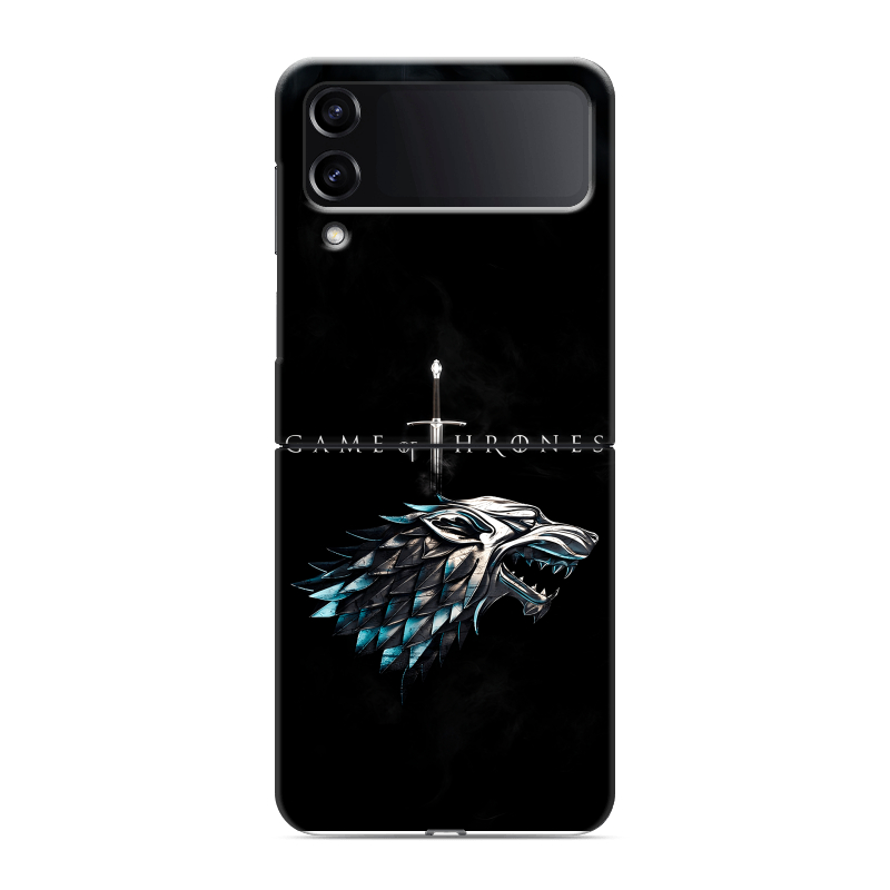 Пластиковый чехол на Samsung Galaxy Z Flip 4 с принтом Игра Престолов Game Thrones Пластиковый чехол на Samsung Galaxy Z Flip 4 с принтом Игра Престолов Game Thrones