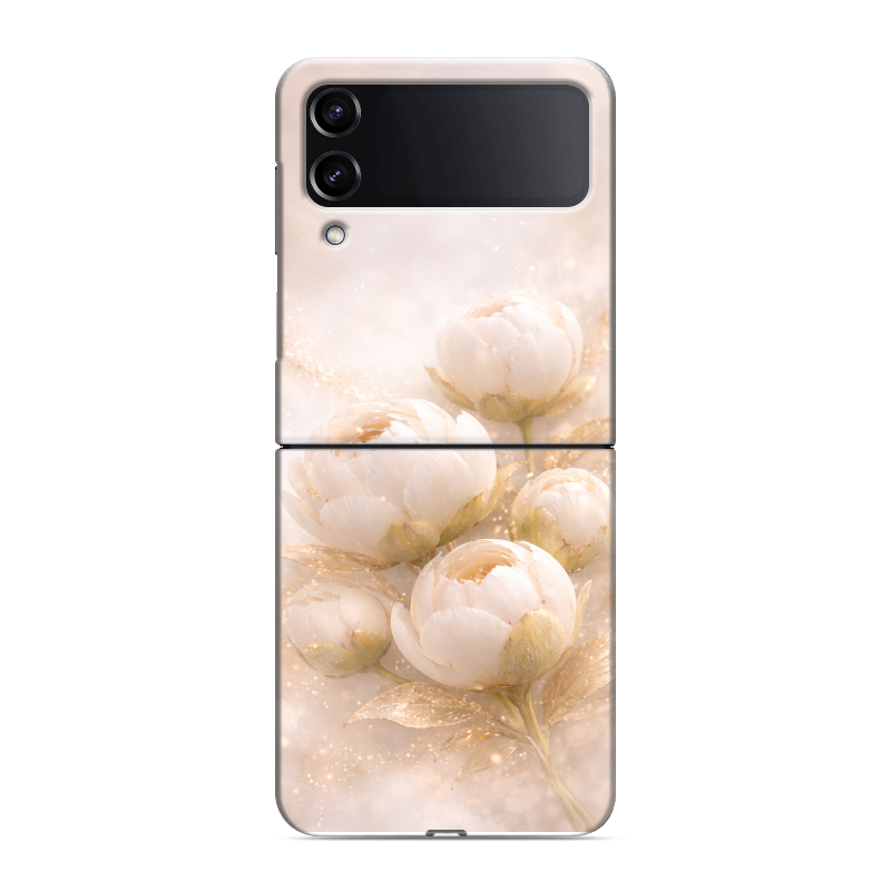 Пластиковый чехол на Samsung Galaxy Z Flip 4 с принтом женский Пластиковый чехол на Samsung Galaxy Z Flip 4 с принтом женский