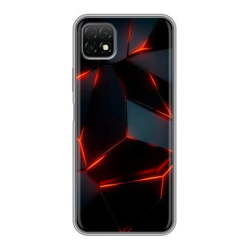 Силиконовый чехол на Wiko T3 с принтом Яркие абстракции Силиконовый чехол на Wiko T3 с принтом Яркие абстракции