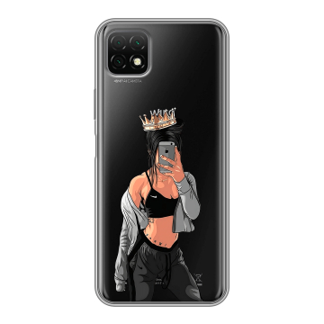 Силиконовый чехол на Wiko T3 с принтом Женские принты Силиконовый чехол на Wiko T3 с принтом Женские принты