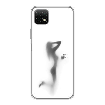 Силиконовый чехол на Wiko T3 с принтом Силуэт