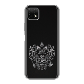 Силиконовый чехол на Wiko T3 с принтом Герб России
