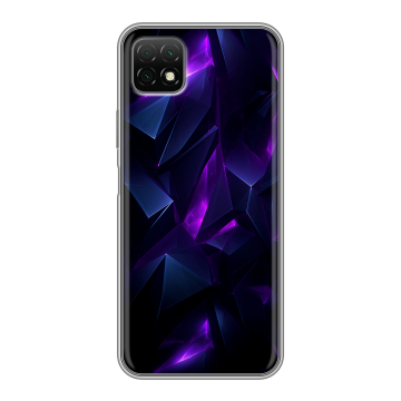 Силиконовый чехол на Wiko T3 с принтом Абстракиция