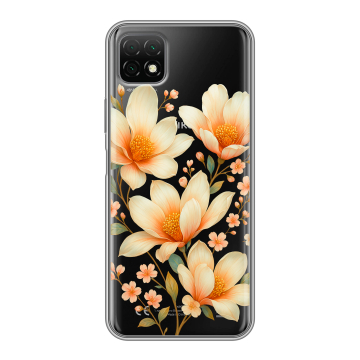 Силиконовый чехол на Wiko T3 с принтом Цветы Силиконовый чехол на Wiko T3 с принтом Цветы