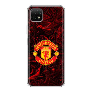 Силиконовый чехол на Wiko T3 с принтом Manchester United Силиконовый чехол на Wiko T3 с принтом Manchester United