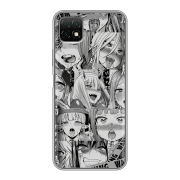Силиконовый чехол на Wiko T3 с принтом Ahegao Ахегао Аниме Силиконовый чехол на Wiko T3 с принтом Ahegao Ахегао Аниме