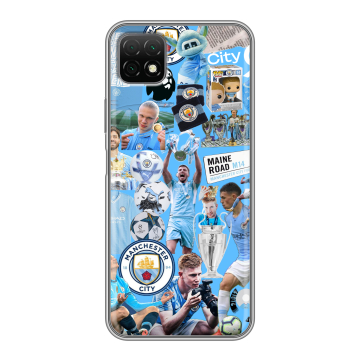 Силиконовый чехол на Wiko T3 с принтом Man City Манчестер Сити Силиконовый чехол на Wiko T3 с принтом Man City Манчестер Сити