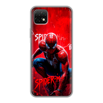 Силиконовый чехол на Wiko T3 с принтом Spiderman Человек паук Силиконовый чехол на Wiko T3 с принтом Spiderman Человек паук