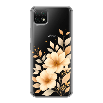 Силиконовый чехол на Wiko T3 с принтом для девушки Силиконовый чехол на Wiko T3 с принтом для девушки