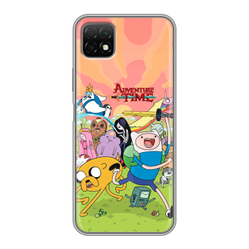 Силиконовый чехол на Wiko T3 с принтом Adventure time Время приключений Силиконовый чехол на Wiko T3 с принтом Adventure time Время приключений