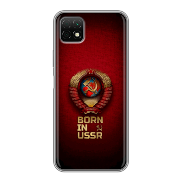 Силиконовый чехол на Wiko T3 с принтом Флаг Герб СССР Силиконовый чехол на Wiko T3 с принтом Флаг Герб СССР