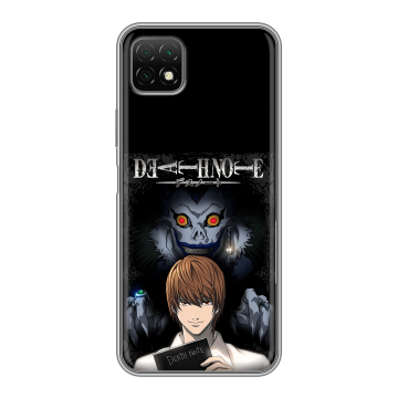 Силиконовый чехол на Wiko T3 с принтом Death note Тетрадь смерти Силиконовый чехол на Wiko T3 с принтом Death note Тетрадь смерти