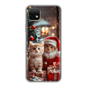 Силиконовый чехол на Wiko T3 с принтом Новый год Силиконовый чехол на Wiko T3 с принтом Новый год