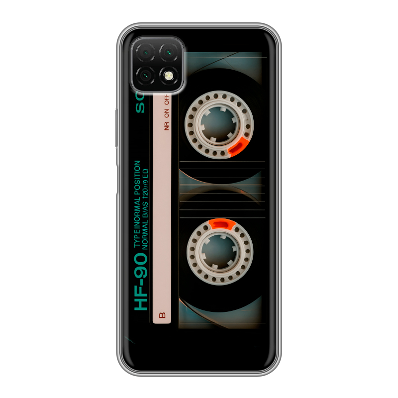 Силиконовый чехол на Wiko T3 с принтом Кассета Силиконовый чехол на Wiko T3 с принтом Кассета