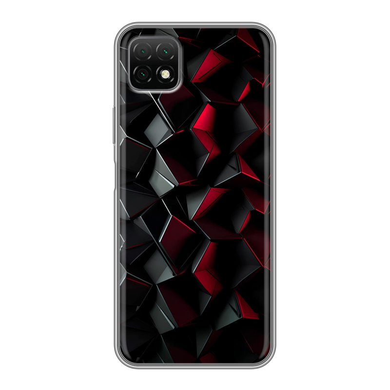 Силиконовый чехол на Wiko T3 с принтом Абстракция Силиконовый чехол на Wiko T3 с принтом Абстракция