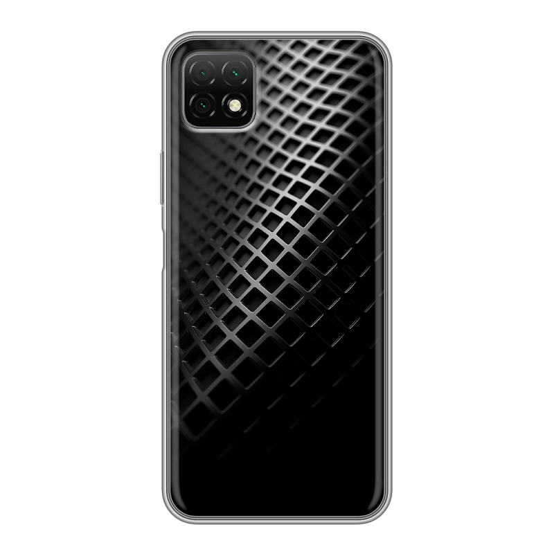 Силиконовый чехол на Wiko T3 с принтом Текстура металла Силиконовый чехол на Wiko T3 с принтом Текстура металла
