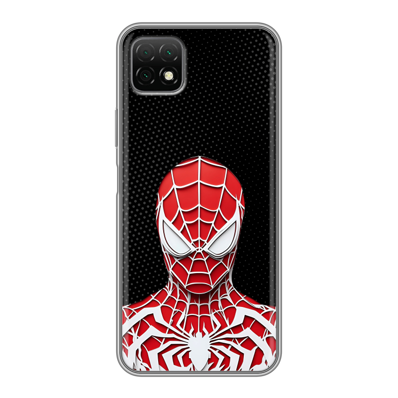 Силиконовый чехол на Wiko T3 с принтом человек паук spiderman Силиконовый чехол на Wiko T3 с принтом человек паук spiderman