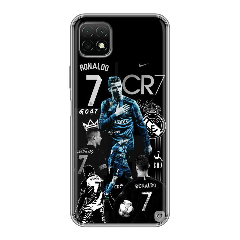 Силиконовый чехол на Wiko T3 с принтом Реал Роналдо Силиконовый чехол на Wiko T3 с принтом Реал Роналдо