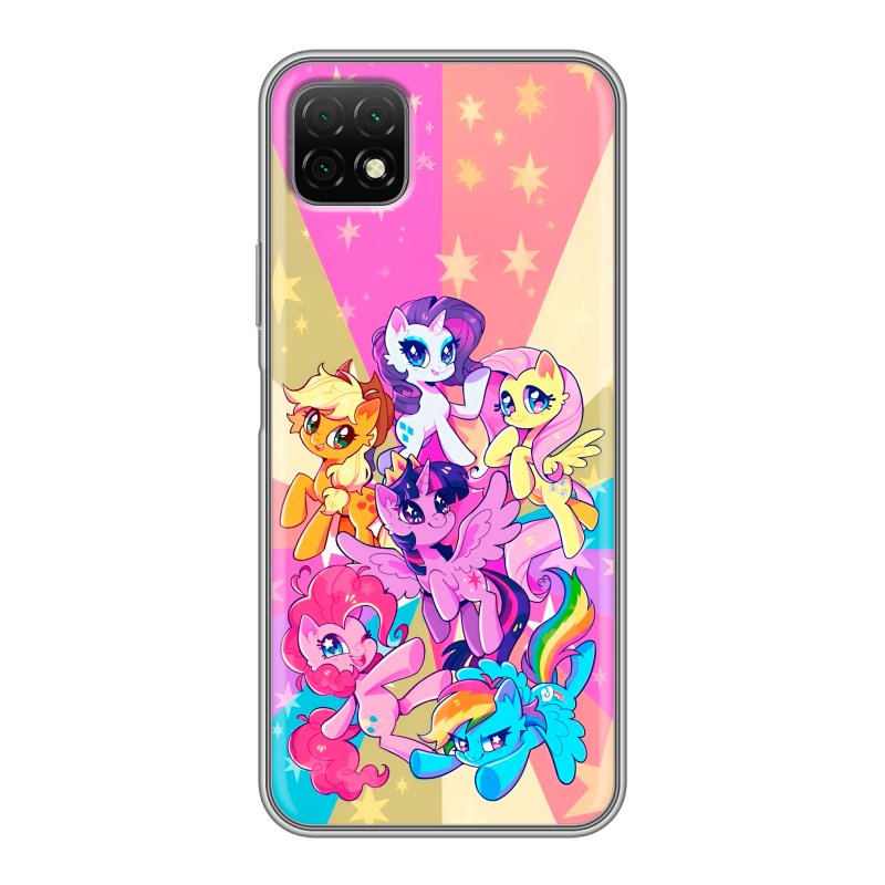 Силиконовый чехол на Wiko T3 с принтом My little pony Дружба чудо Силиконовый чехол на Wiko T3 с принтом My little pony Дружба чудо