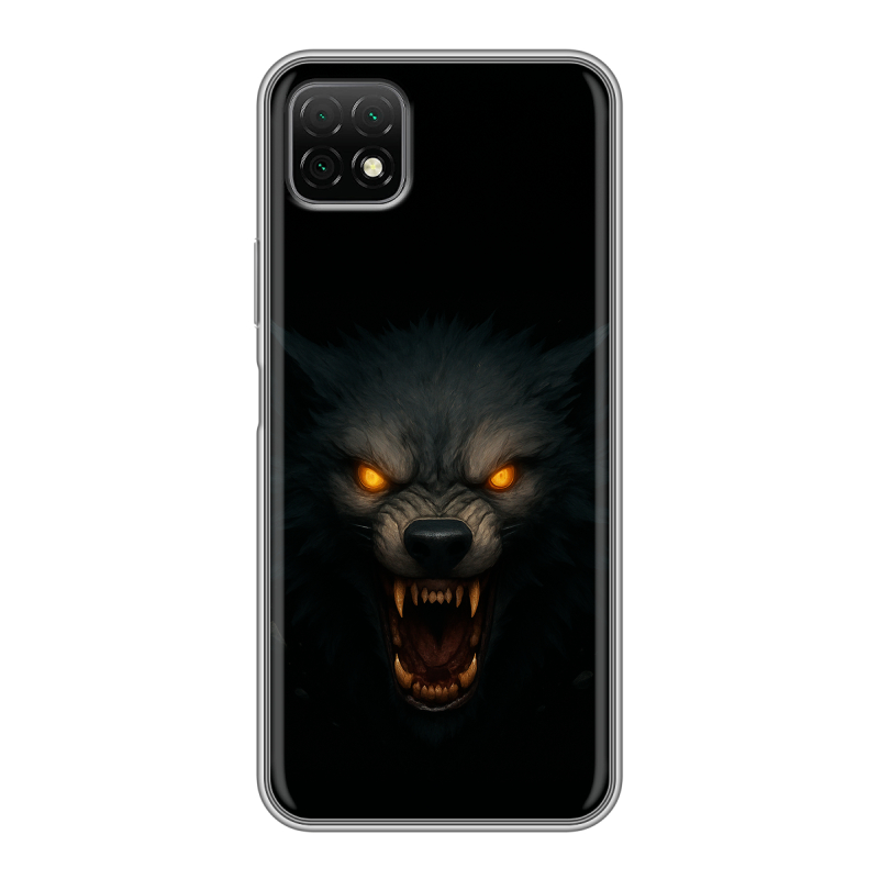 Силиконовый чехол на Wiko T3 с принтом Волк Силиконовый чехол на Wiko T3 с принтом Волк