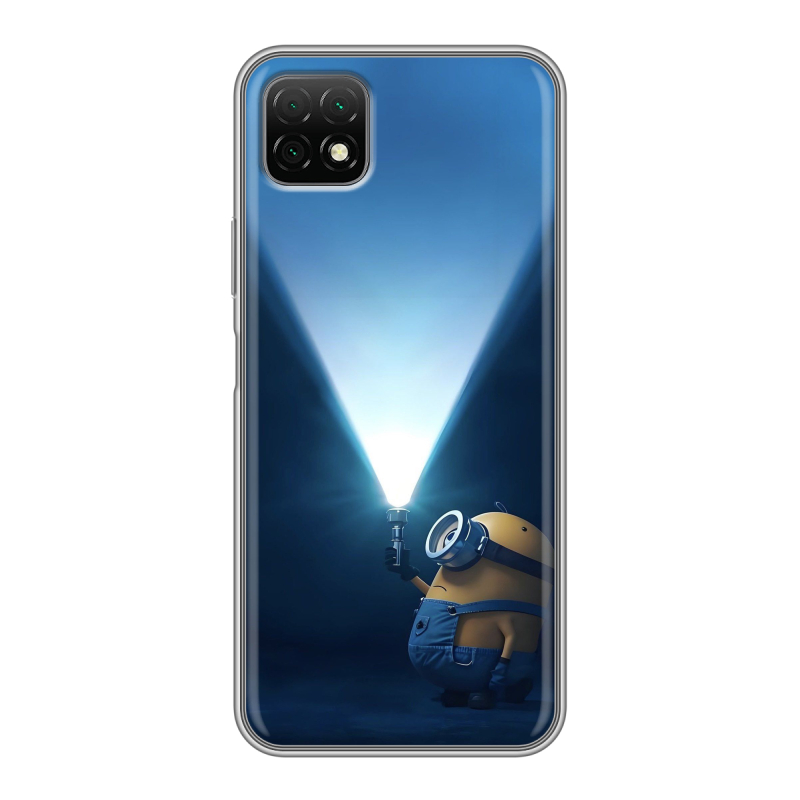 Силиконовый чехол на Wiko T3 с принтом Миньоны Силиконовый чехол на Wiko T3 с принтом Миньоны