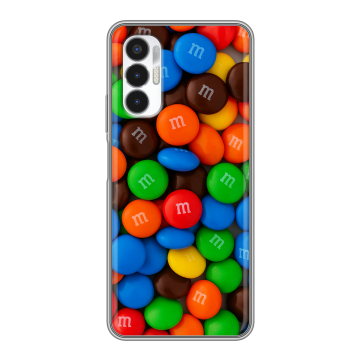 Силиконовый чехол на Tecno Pova 3 с принтом Конфеты Силиконовый чехол на Tecno Pova 3 с принтом Конфеты