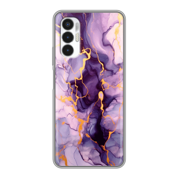 Силиконовый чехол на Tecno Pova 3 с принтом Мрамор Силиконовый чехол на Tecno Pova 3 с принтом Мрамор