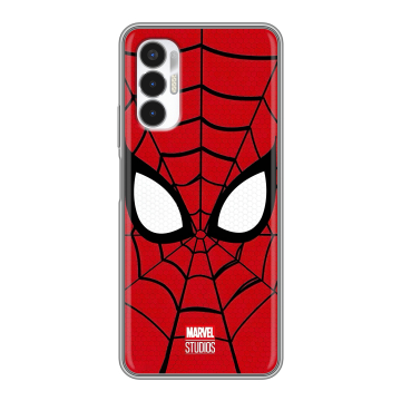 Силиконовый чехол на Tecno Pova 3 с принтом человек паук spiderman Силиконовый чехол на Tecno Pova 3 с принтом человек паук spiderman