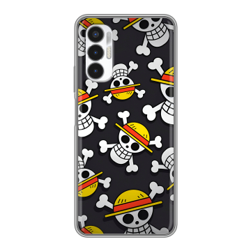 Силиконовый чехол на Tecno Pova 3 с принтом One Piece Ван Пис Силиконовый чехол на Tecno Pova 3 с принтом One Piece Ван Пис